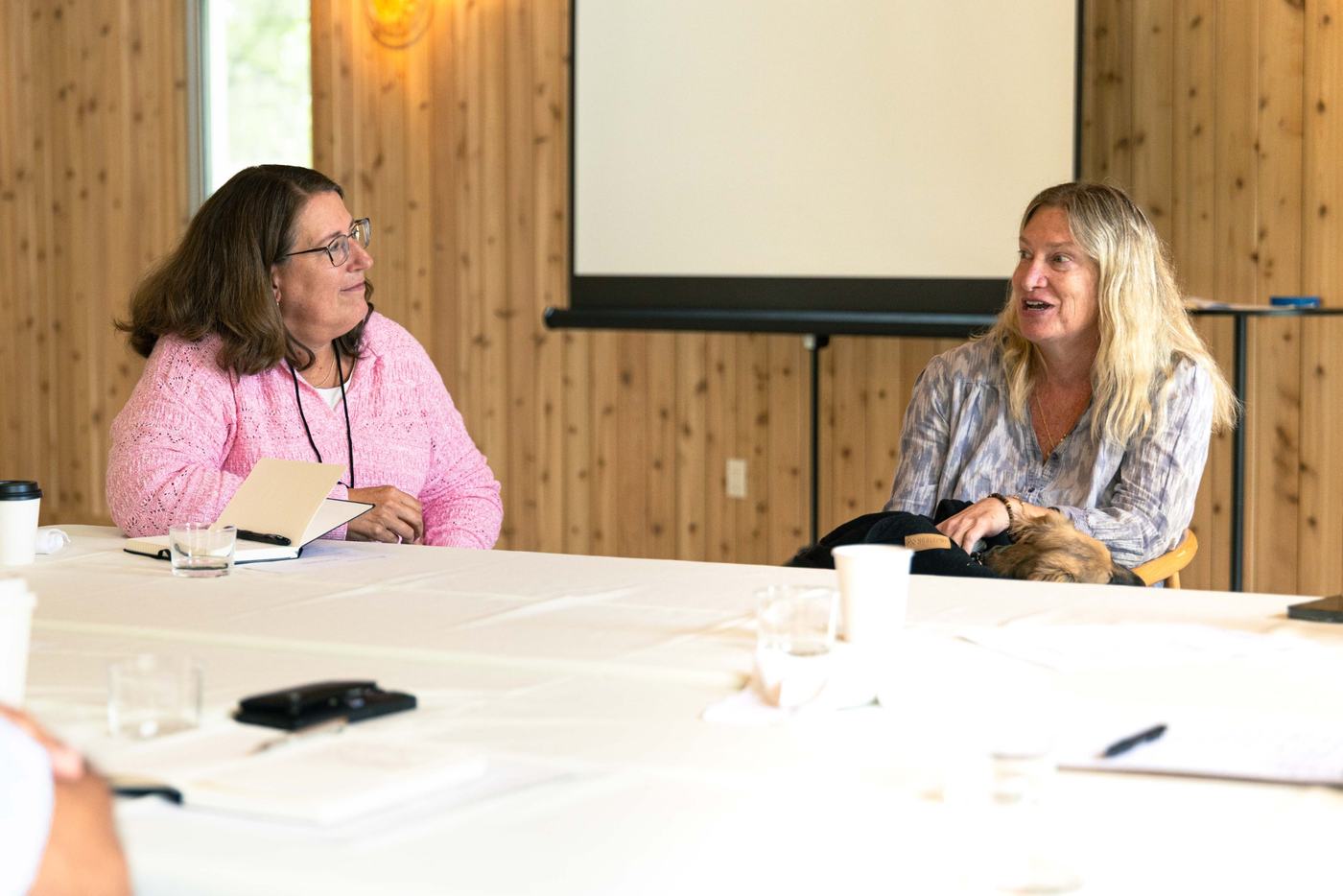 Family business owners and next-generation leaders in a working session at the 2026 Berkshires retreat